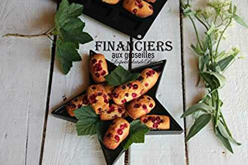Financiers aux groseilles
