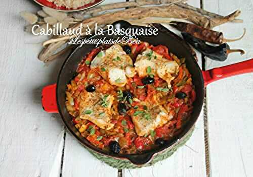 Cabillaud  à la basquaise