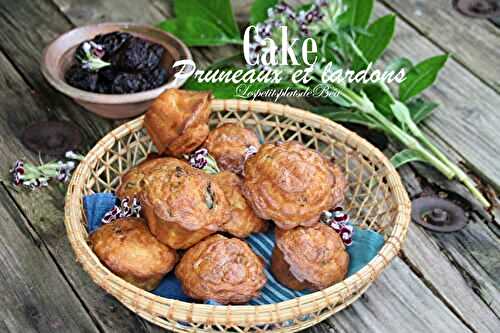 Cake aux pruneaux et aux lardons - balade dans les Ardennes
