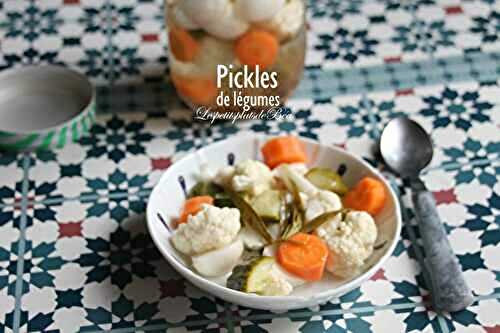 Pickles de légumes