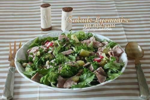 Salade lyonnaise au museau - balade lyonnaise