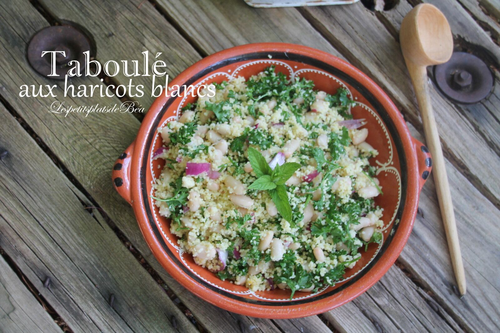 Taboulé aux haricots blancs