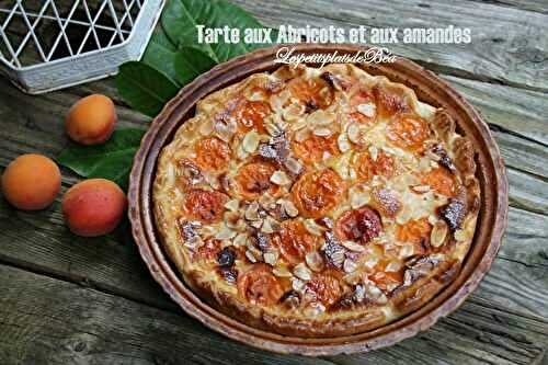 Tarte aux abricots et aux amandes