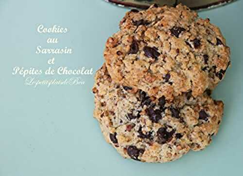 Cookies au sarrasin et aux pépites de chocolat