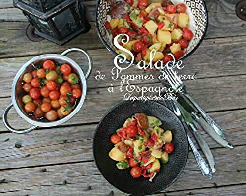 Salade de pommes de terre à l'espagnole