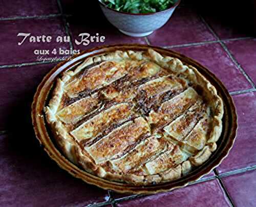 Tarte au brie et aux 4 baies