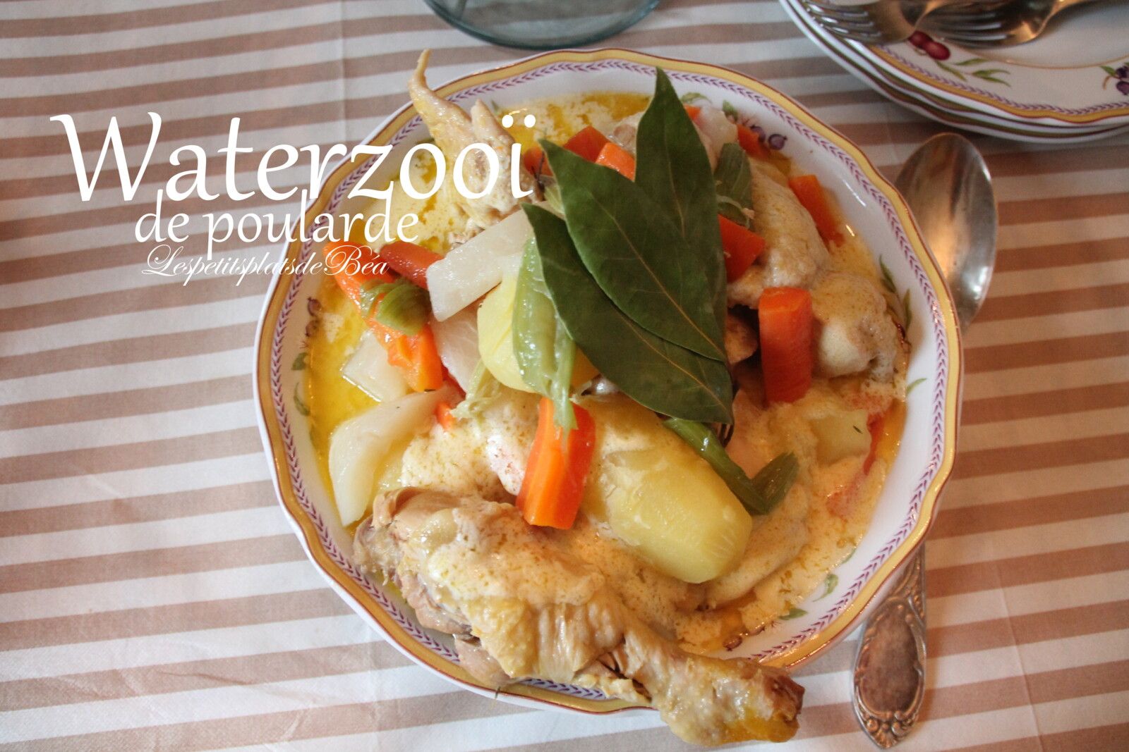 Waterzooï de poularde - balade belge à Gand 