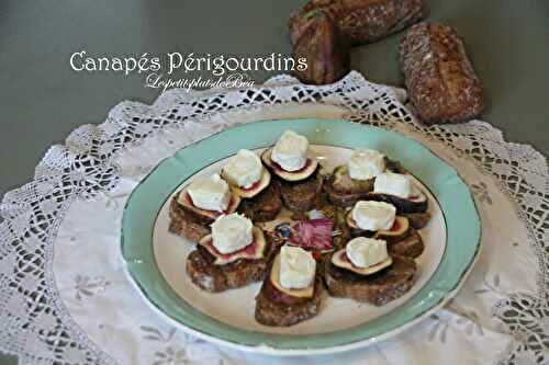 Canapés périgourdins