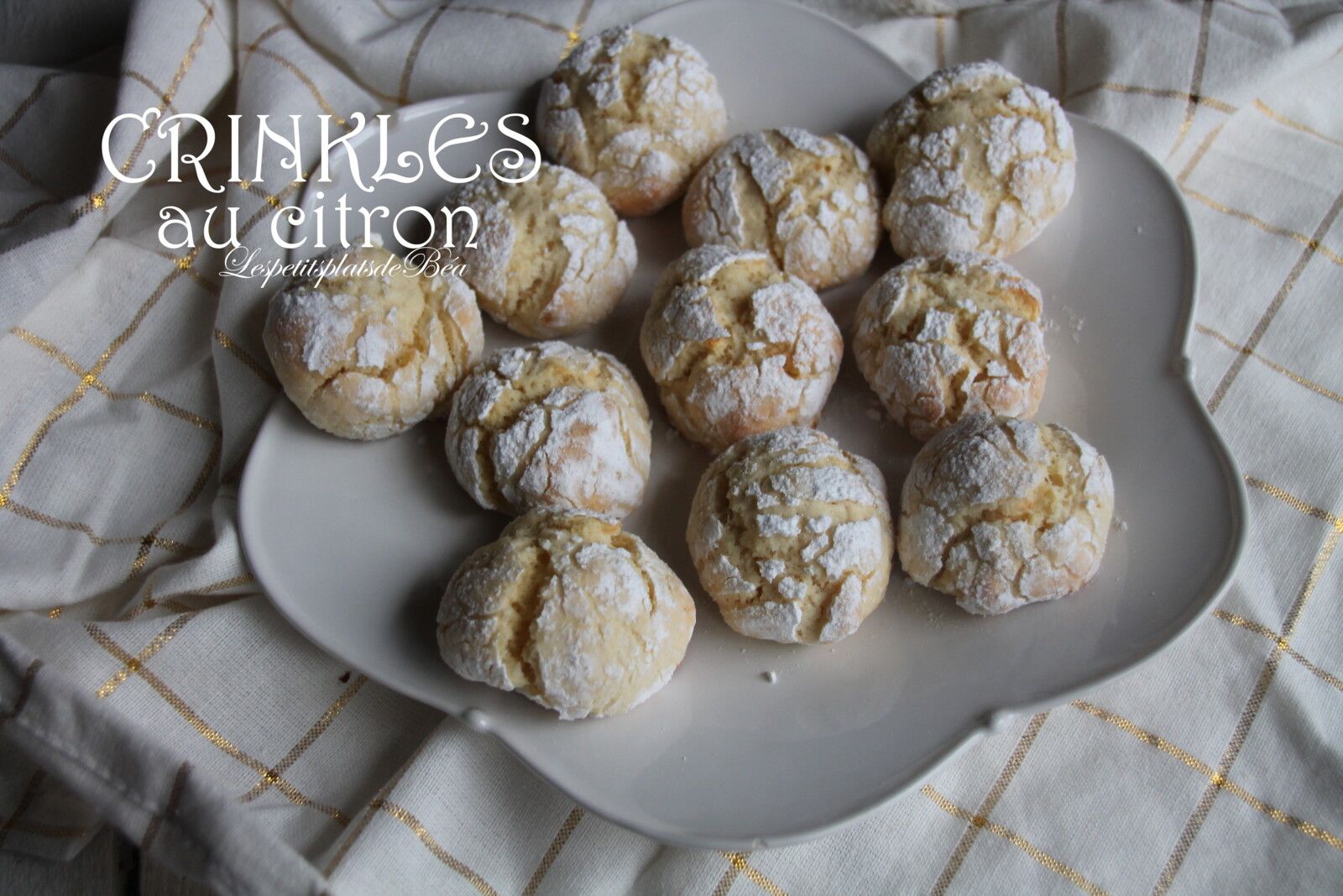 Crinkles au citron