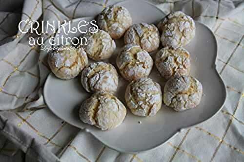 Crinkles au citron