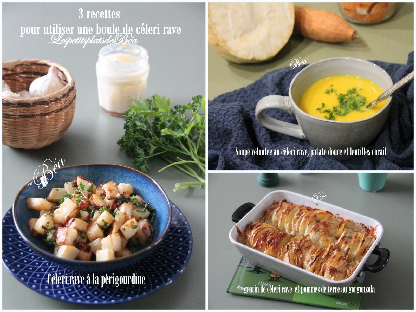 3 recettes pour utiliser une boule de céleri rave