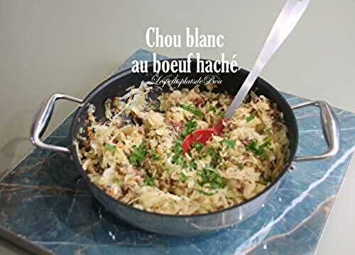 Chou blanc au boeuf haché (recette allemande)