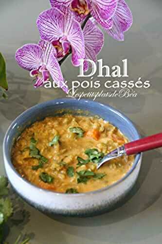 Dahl de pois cassés - balade indienne