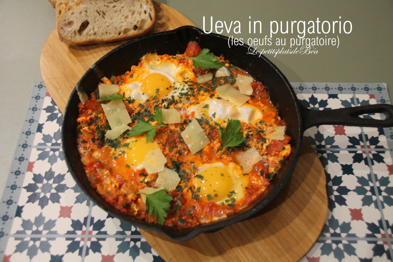 Ueva in purgatorio (les oeufs au purgatoire)