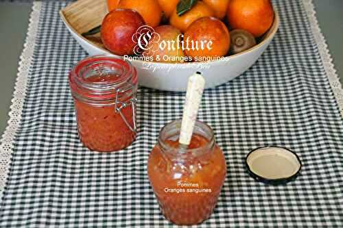 Confiture pommes et oranges sanguines