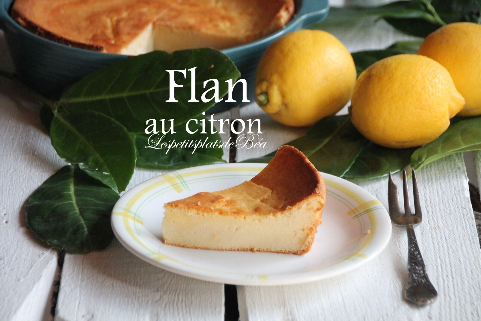 Flan au citron