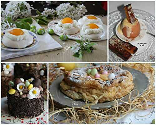 4 desserts pour Pâques