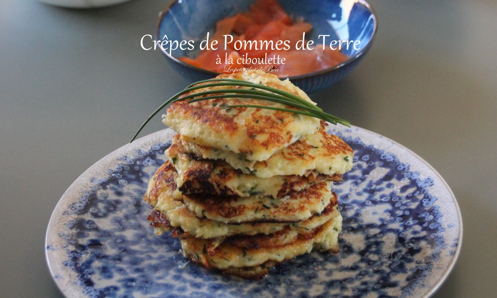 Crêpes de pommes de terre à la ciboulette