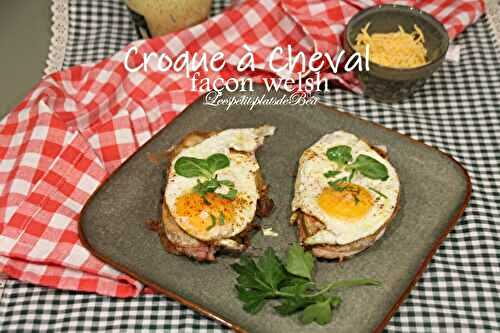 Croque à cheval façon welsh (sans bière) - balade belge à Ypres