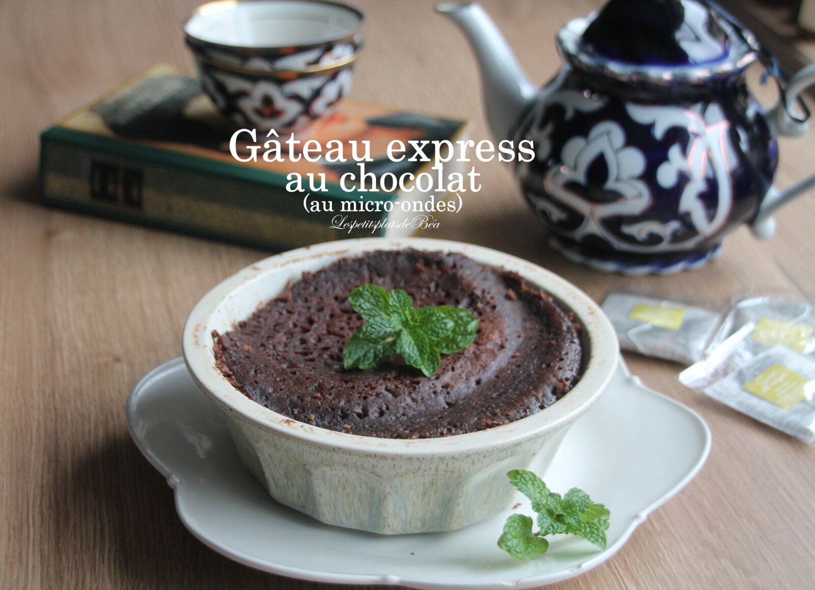 Gâteau express au chocolat au micro-ondes