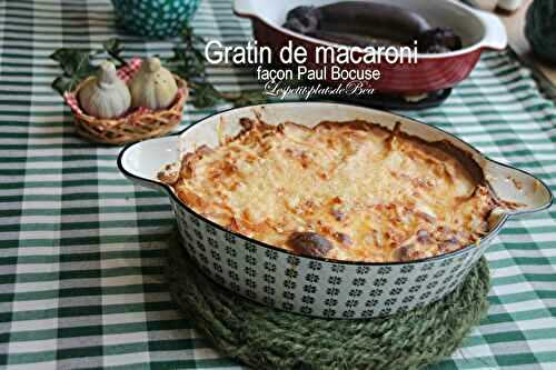 Gratin de macaroni façon Paul Bocuse - balade lyonnaise
