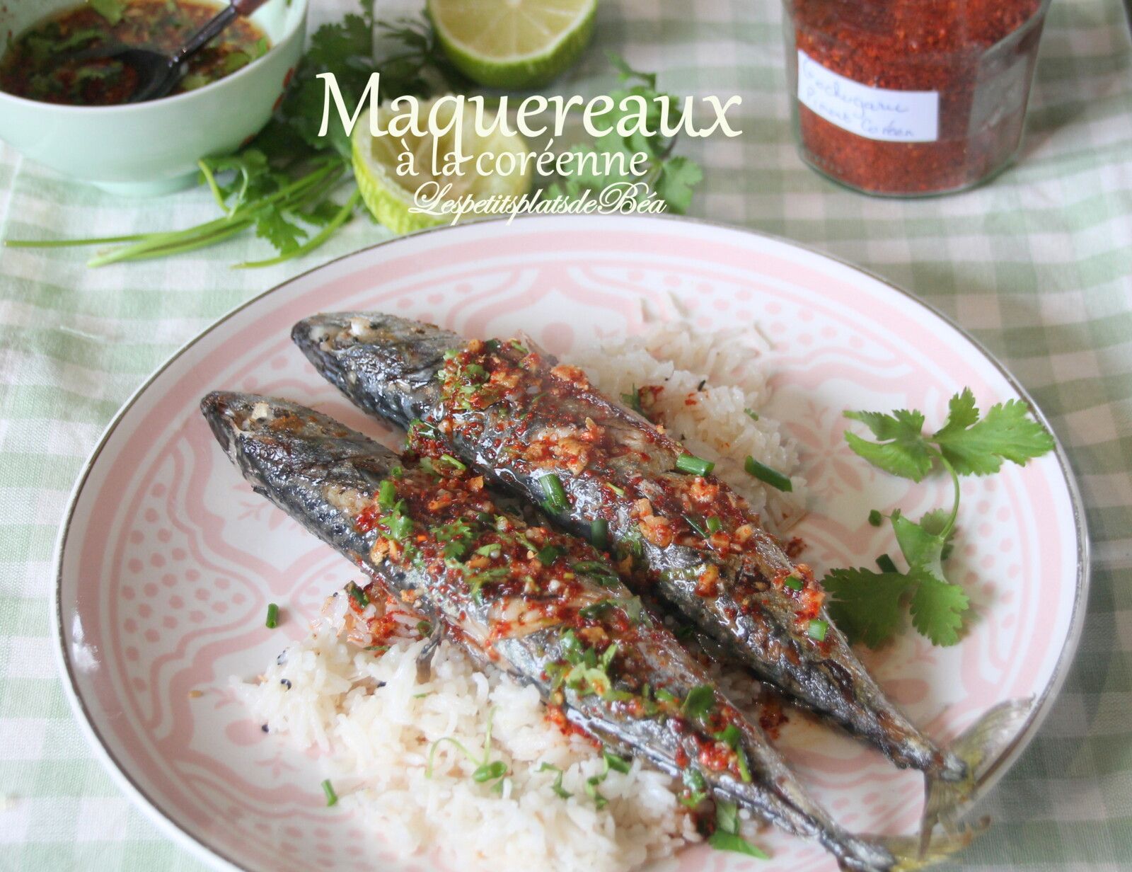 Maquereaux à la coréenne