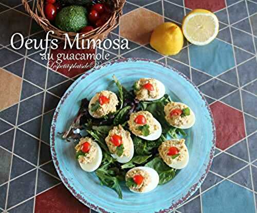 Oeufs mimosa au guacamole