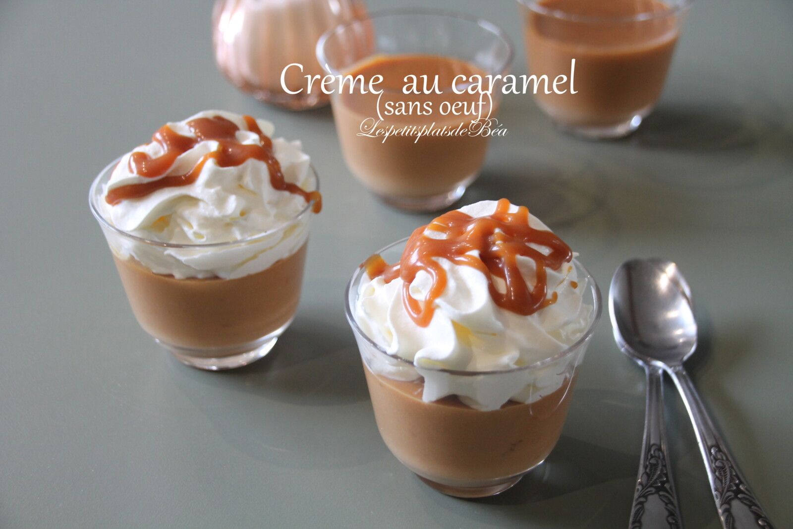 Crème au caramel (sans oeuf)
