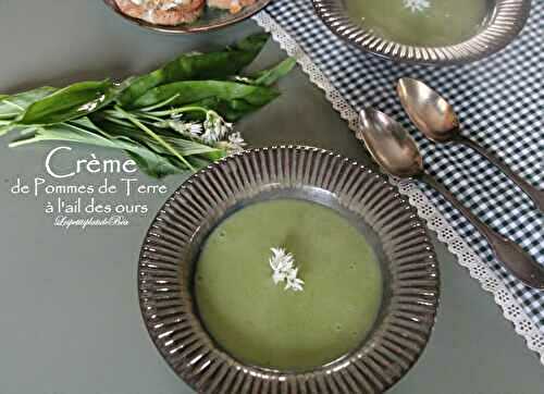 Crème de pommes de terre à l'ail des ours - balade belge au château de Beloeil, exposition des amaryllis