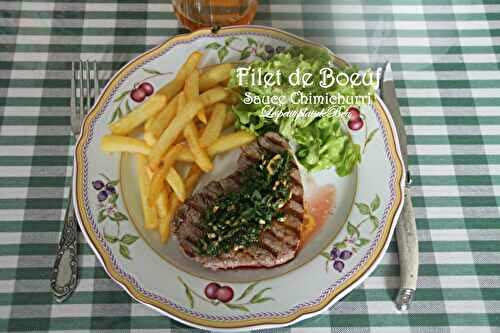 Filet de boeuf sauce chimichurri