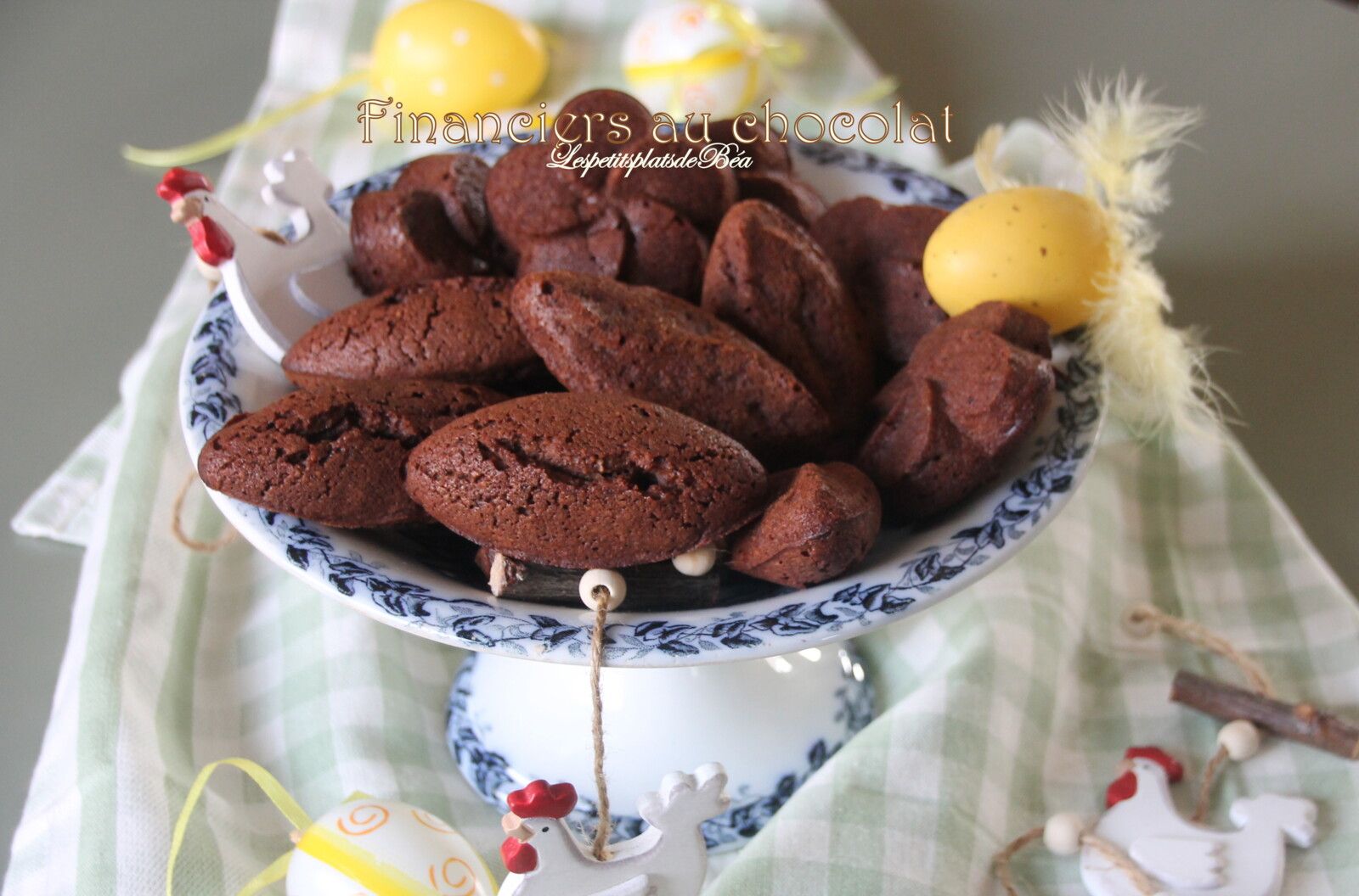 Financiers au chocolat