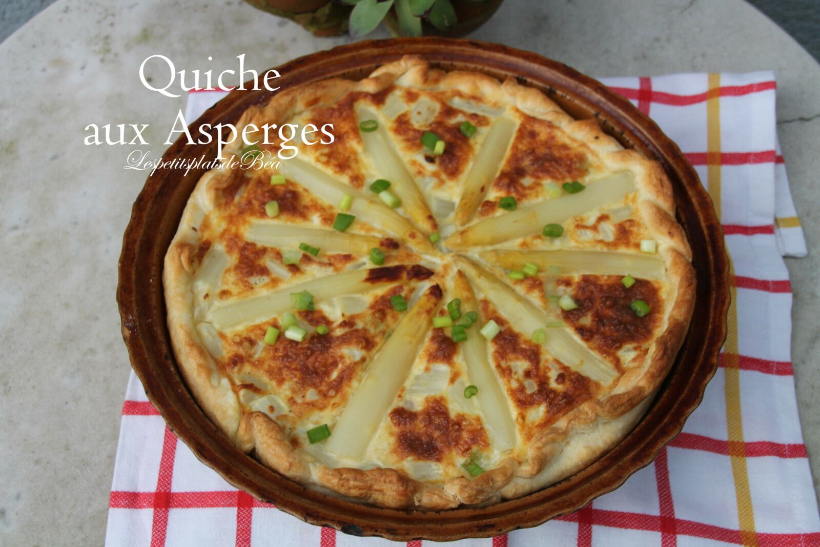 Quiche aux asperges