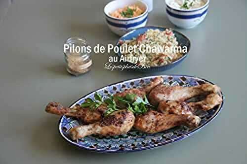 Pilons de poulet chawarma au airfryer