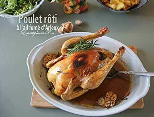 Poulet rôti à l'ail fumé d'Arleux