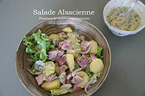 Salade alsacienne pommes de terre et jambonneau