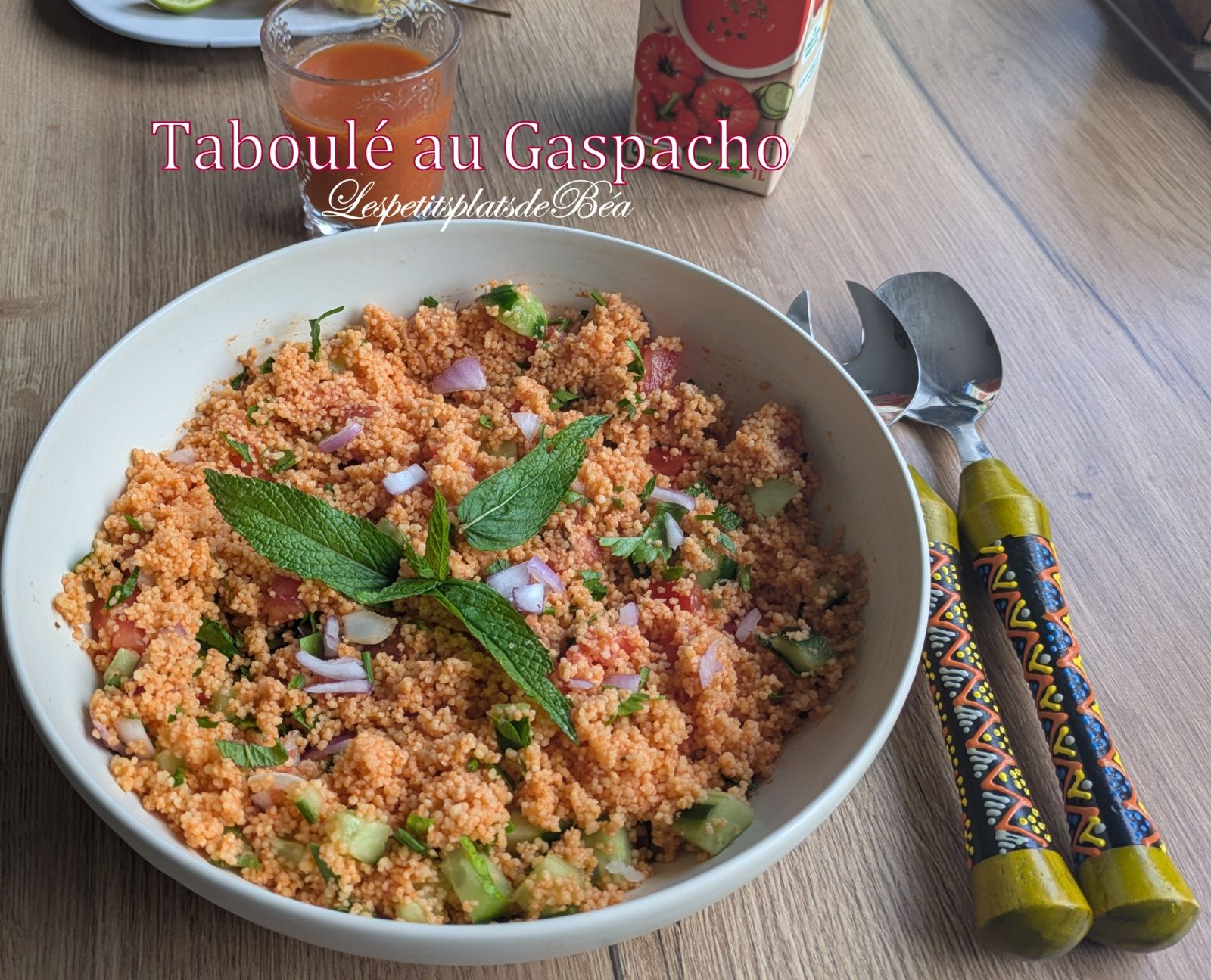 Taboulé au gaspacho