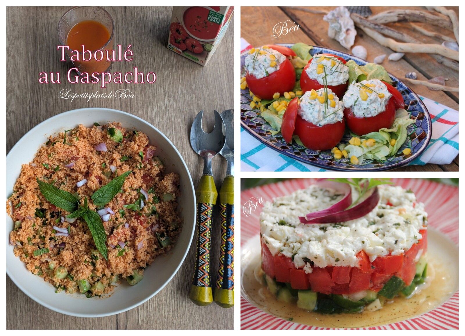 3 recettes "fraicheur" sans cuisson