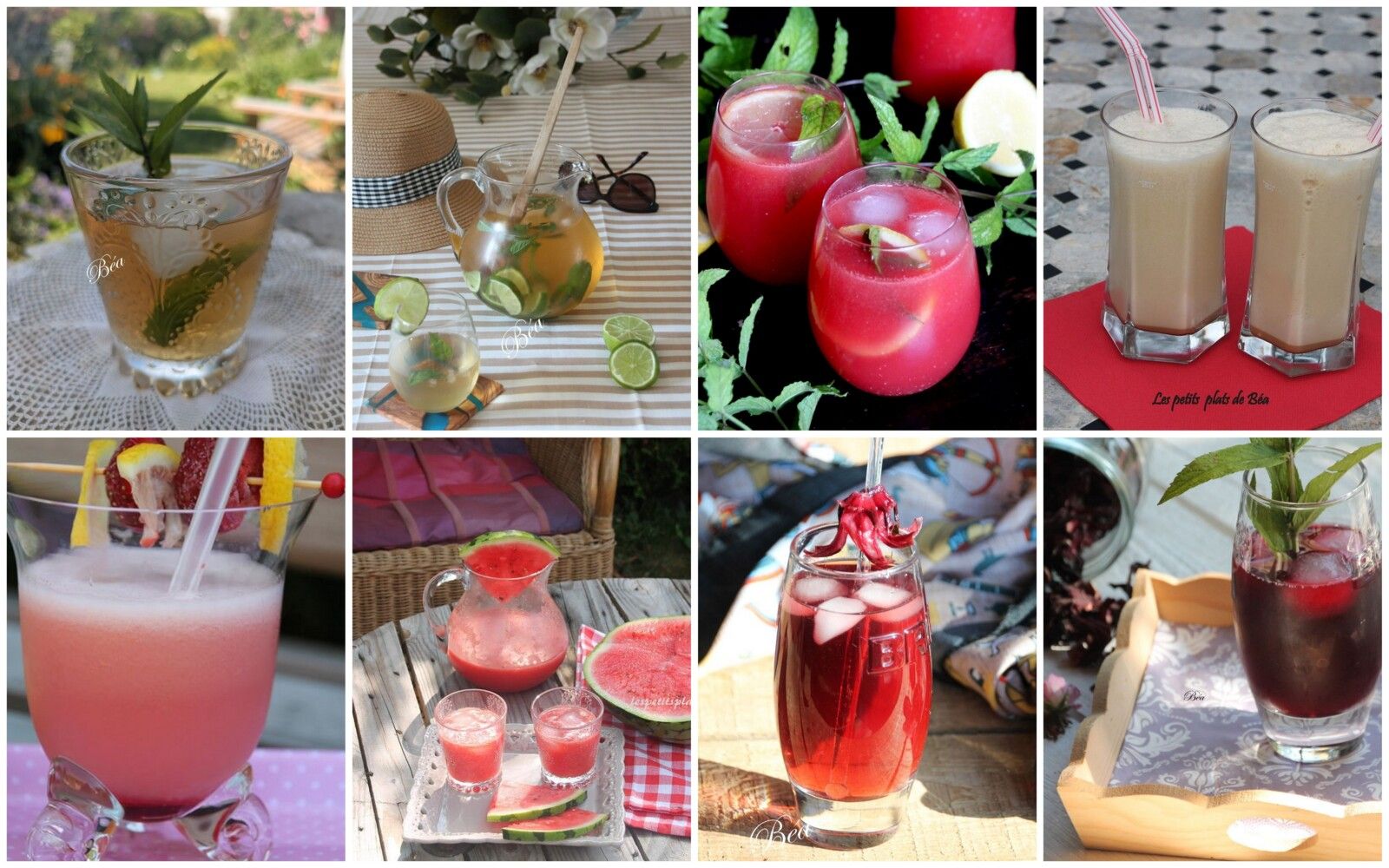 8 boissons fraiches pour supporter la canicule