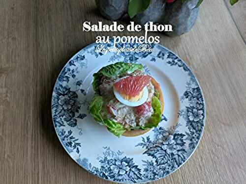 Salade de thon au pomelos