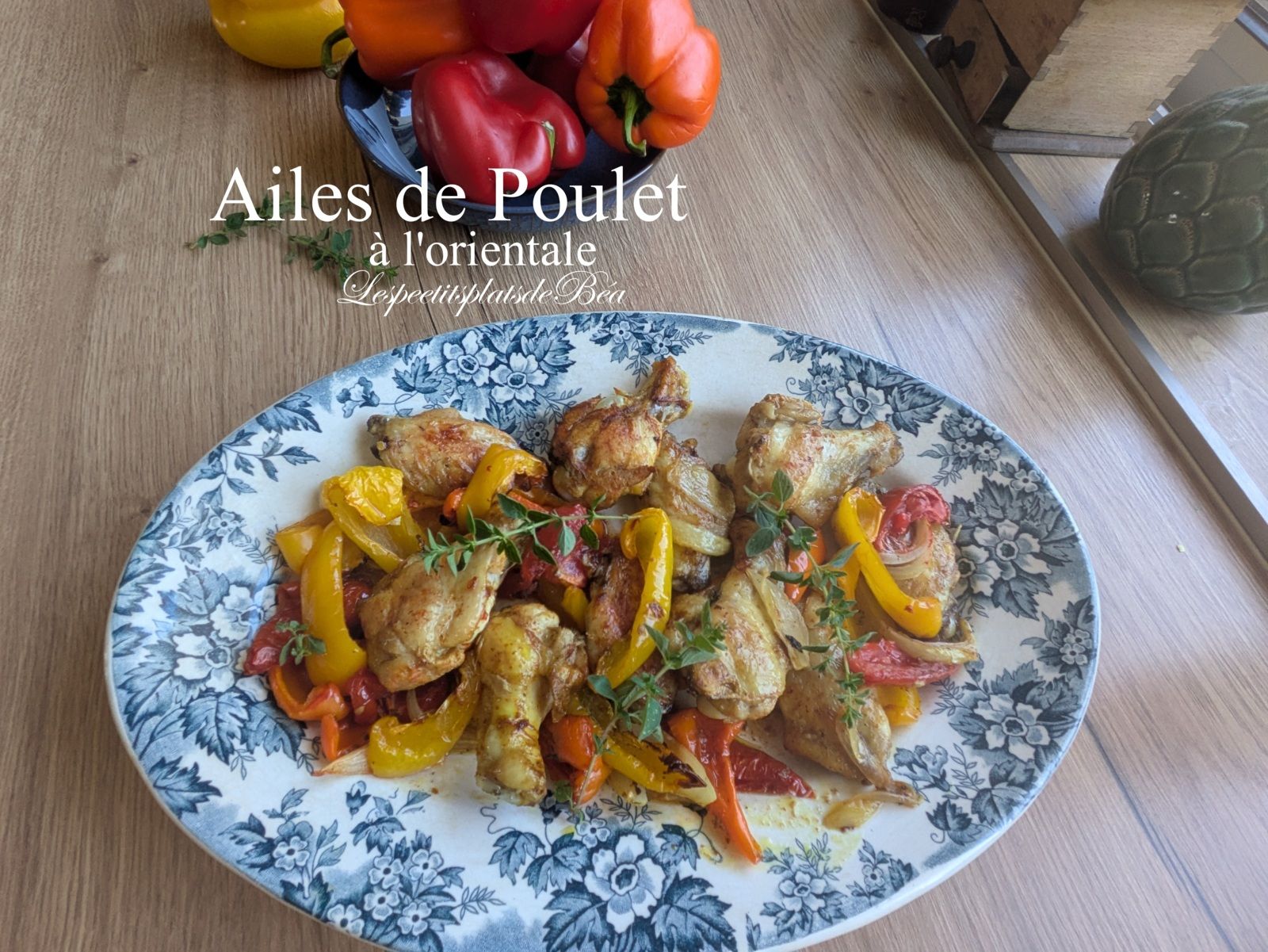 Ailes de poulet à l'orientale