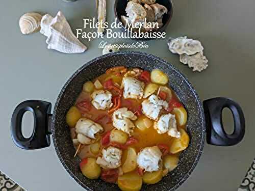 Filets de merlan façon bouillabaisse