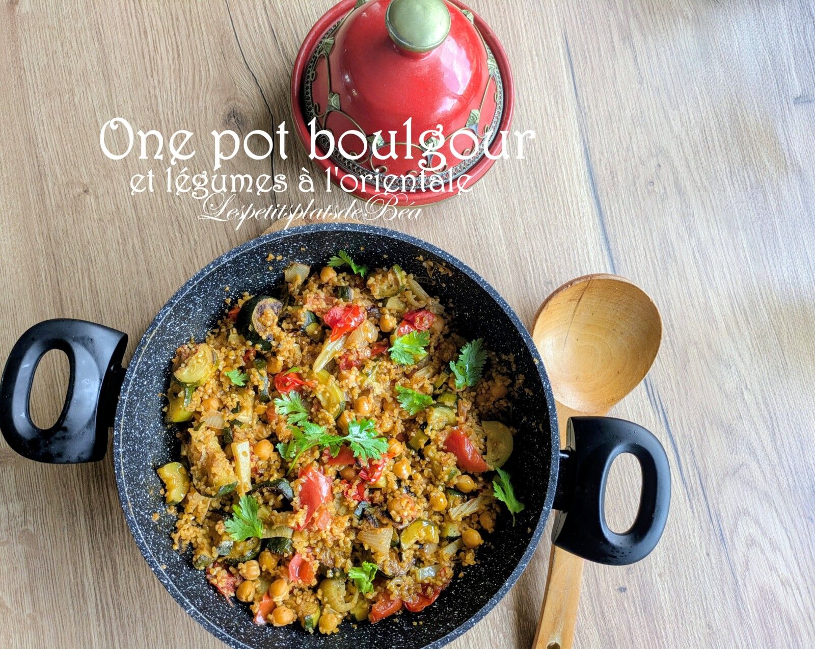 One pot boulgour et légumes à l'orientale