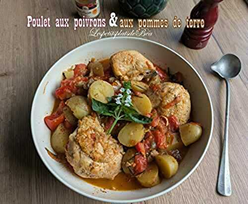 Cocotte de poulet aux poivrons et aux pommes de terre