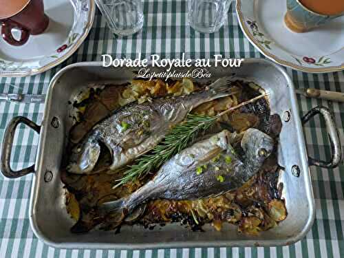 Dorade royale au four