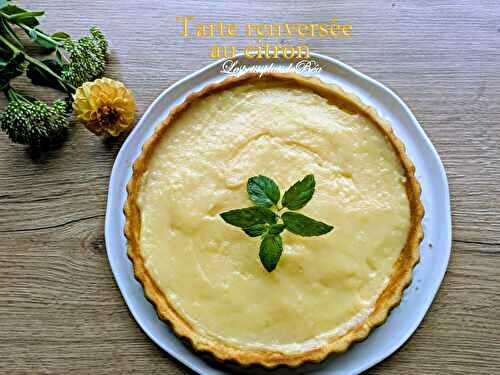 Tarte renversée au citron