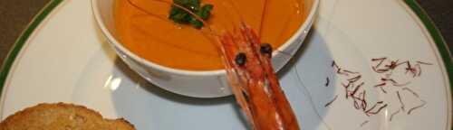 Bisque de crevettes au COOK’iN