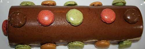 Bûche au chocolat