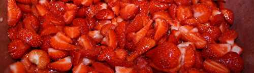 Confiture de fraise