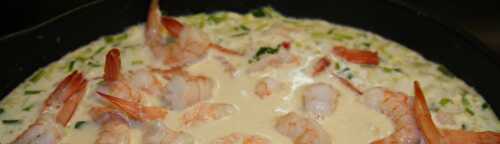 Curry de crevettes Thaï au lait de coco et citron vert