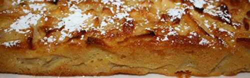 Gâteau aux pommes moelleux